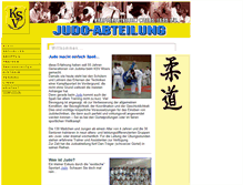 Tablet Screenshot of judo-moers.de